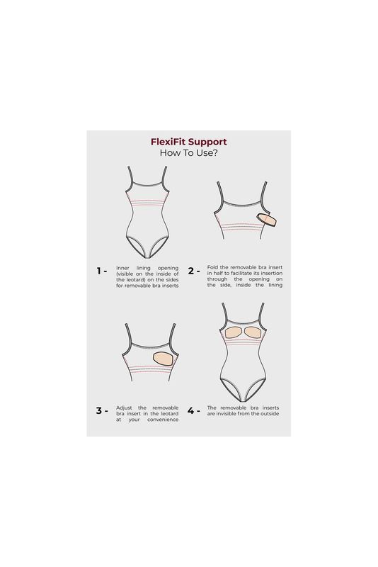 Removable bra insert