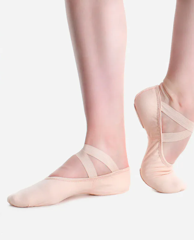 Smal Lys Rosa Só Dança -  Stretch Canvas Ballet Shoe