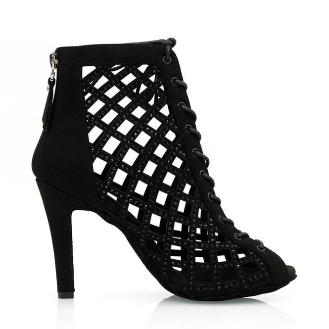 Hovedbilde Sort Rina - med crystaler 9,5 ...