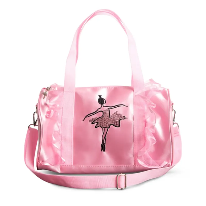 Capezio Sequin Ballerina Barrel Bag