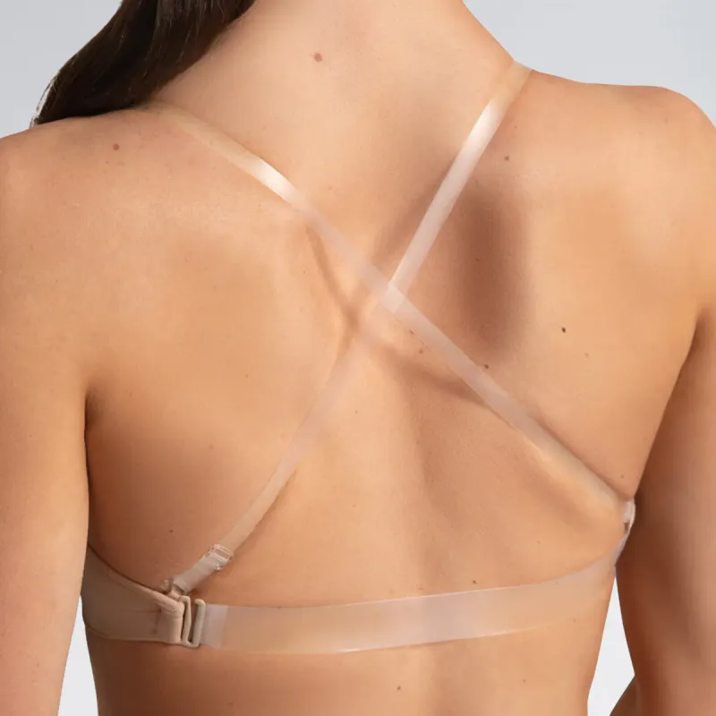 Seamless Clear Back Bra